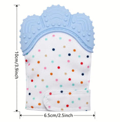 Silicone Teething Mitten Gloves for Babies