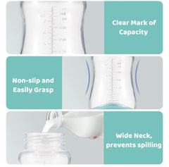 3-Piece Baby Milk Bottle Set