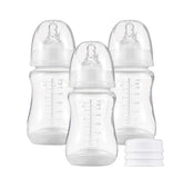 3-Piece Baby Milk Bottle Set