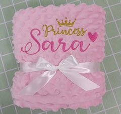 Personalised Baby Blanket - Baby Blanket For Boys & Girls