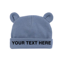 Personalised Newborn baby cotton hat