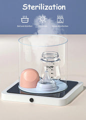 Anti-colic glass baby milk bottle 160ml