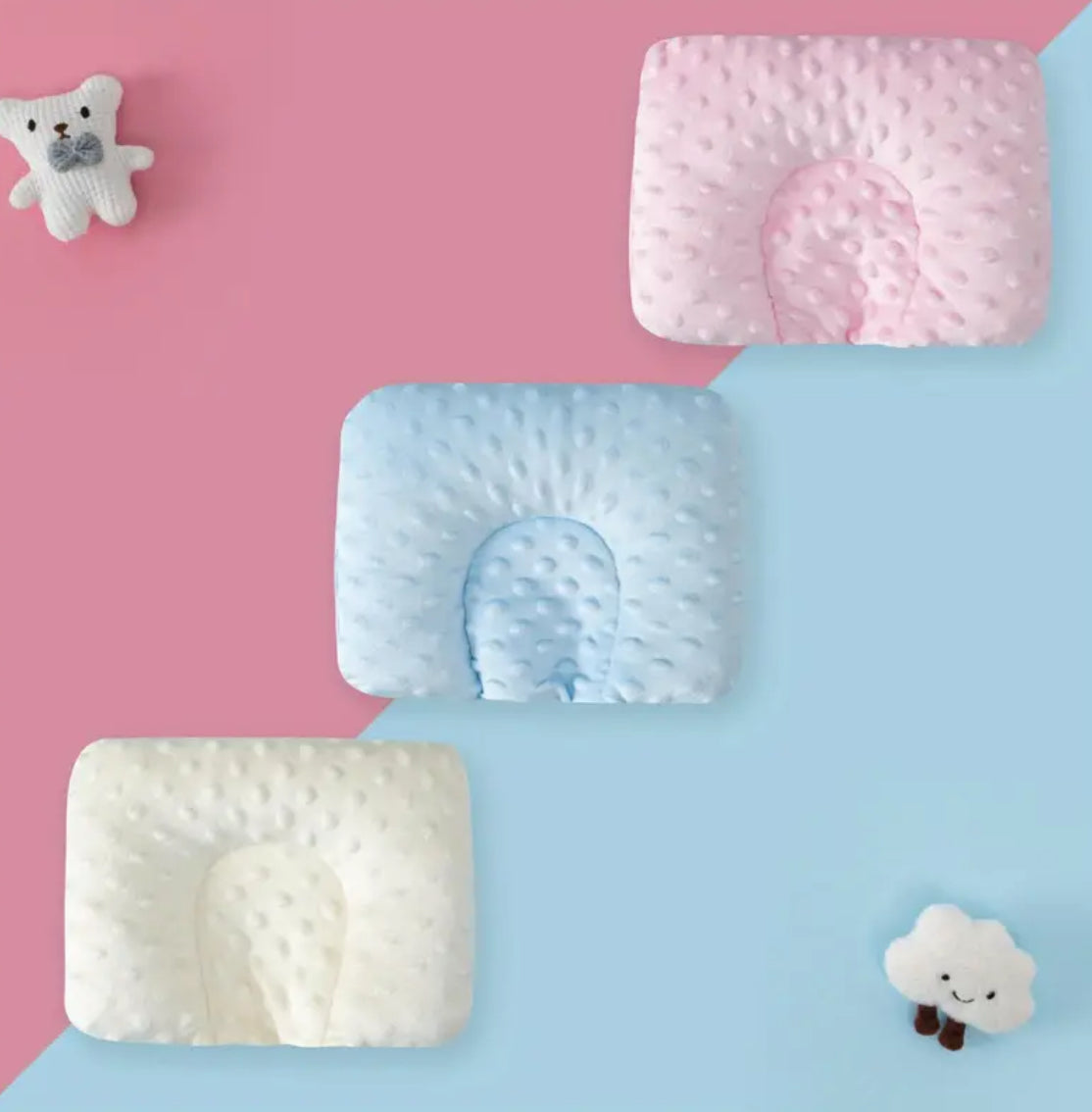 Baby U-Shape Pillow - Velvet Comfort