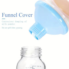 Portable 4-Layer Milk Powder Container – Ideal for Travel