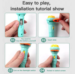 Children’s Cartoon Flash Light Toy