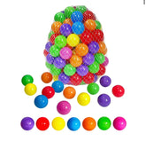 50-Piece Soft Plastic Toy Balls for Kids – Ideal for Bath & Playtime