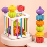 Montessori children’s Toy with Elastic Bands