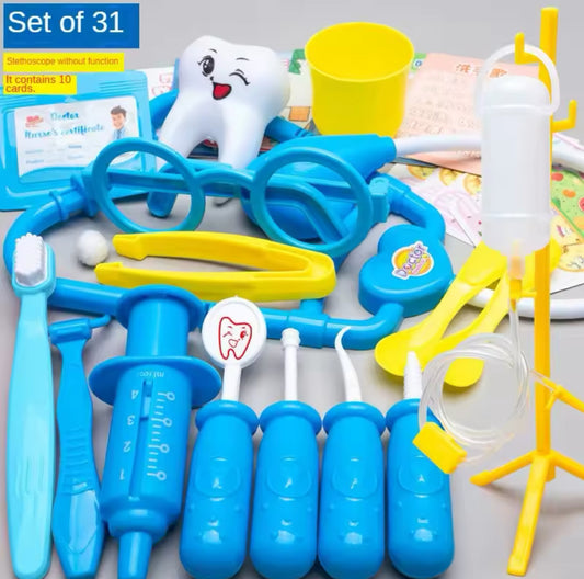 Kids Doctor Play Set - Toddlers Play Toy