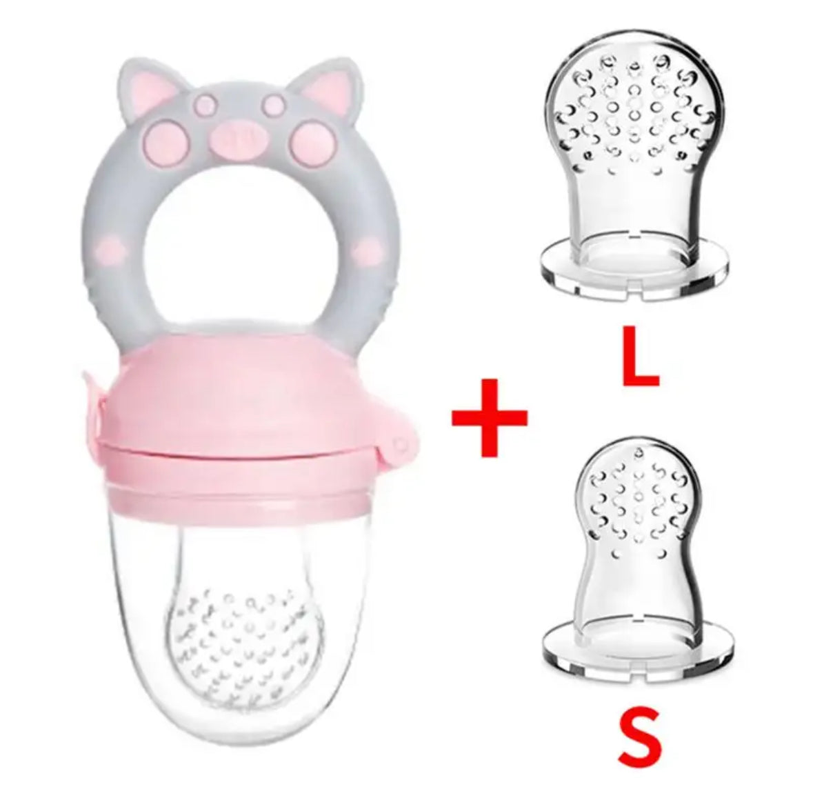 3 Piece Baby Fruit Feeder Dummy Pacifier
