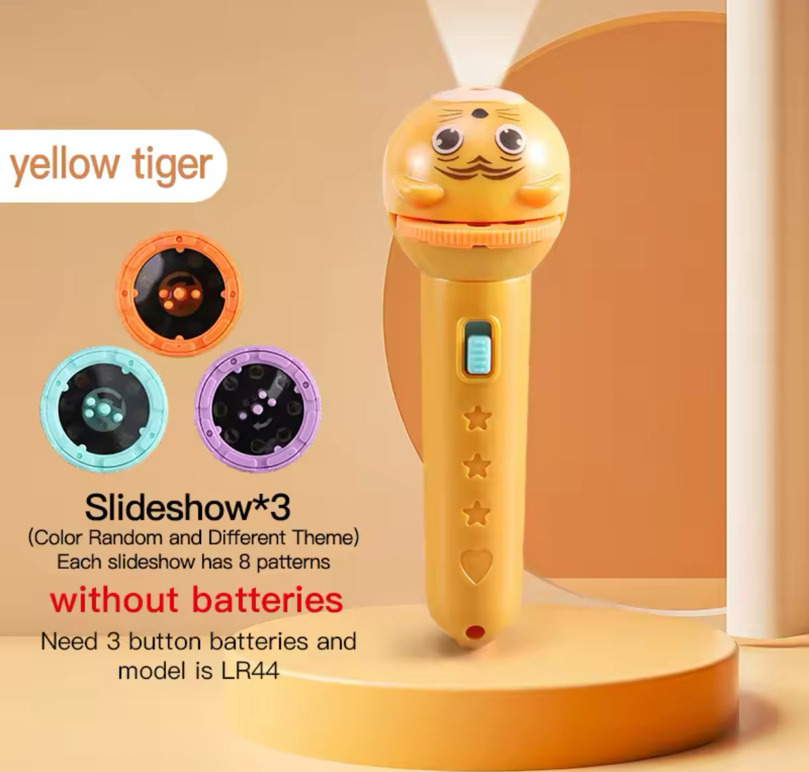Children’s Cartoon Flash Light Toy