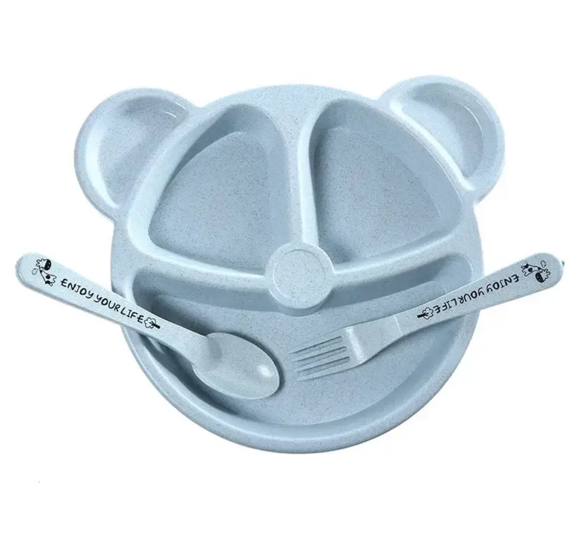 3-Piece Children's Dinner Set – Safe, Fun, and Easy to Clean