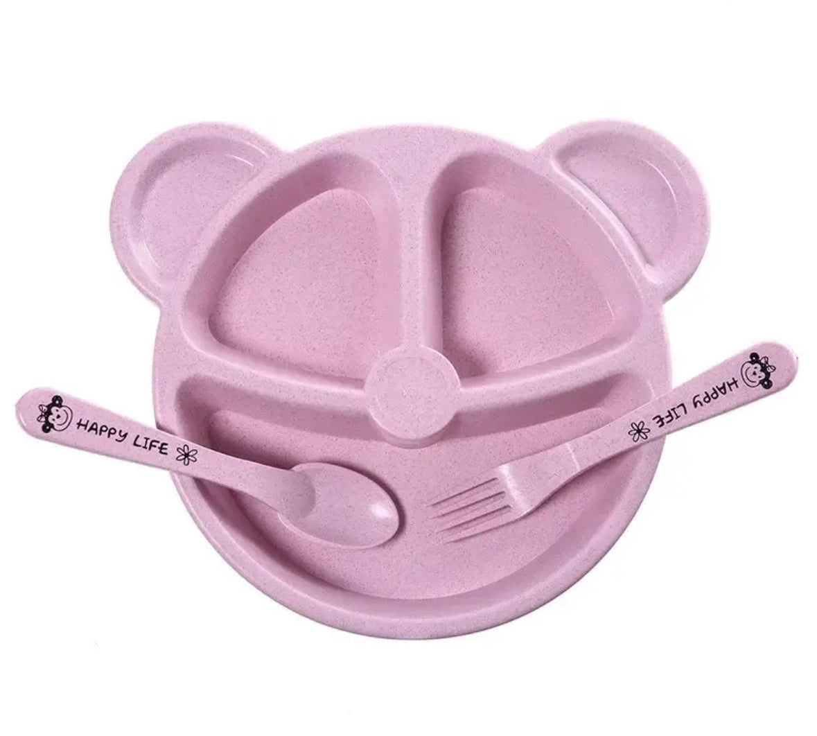3-Piece Children's Dinner Set – Safe, Fun, and Easy to Clean