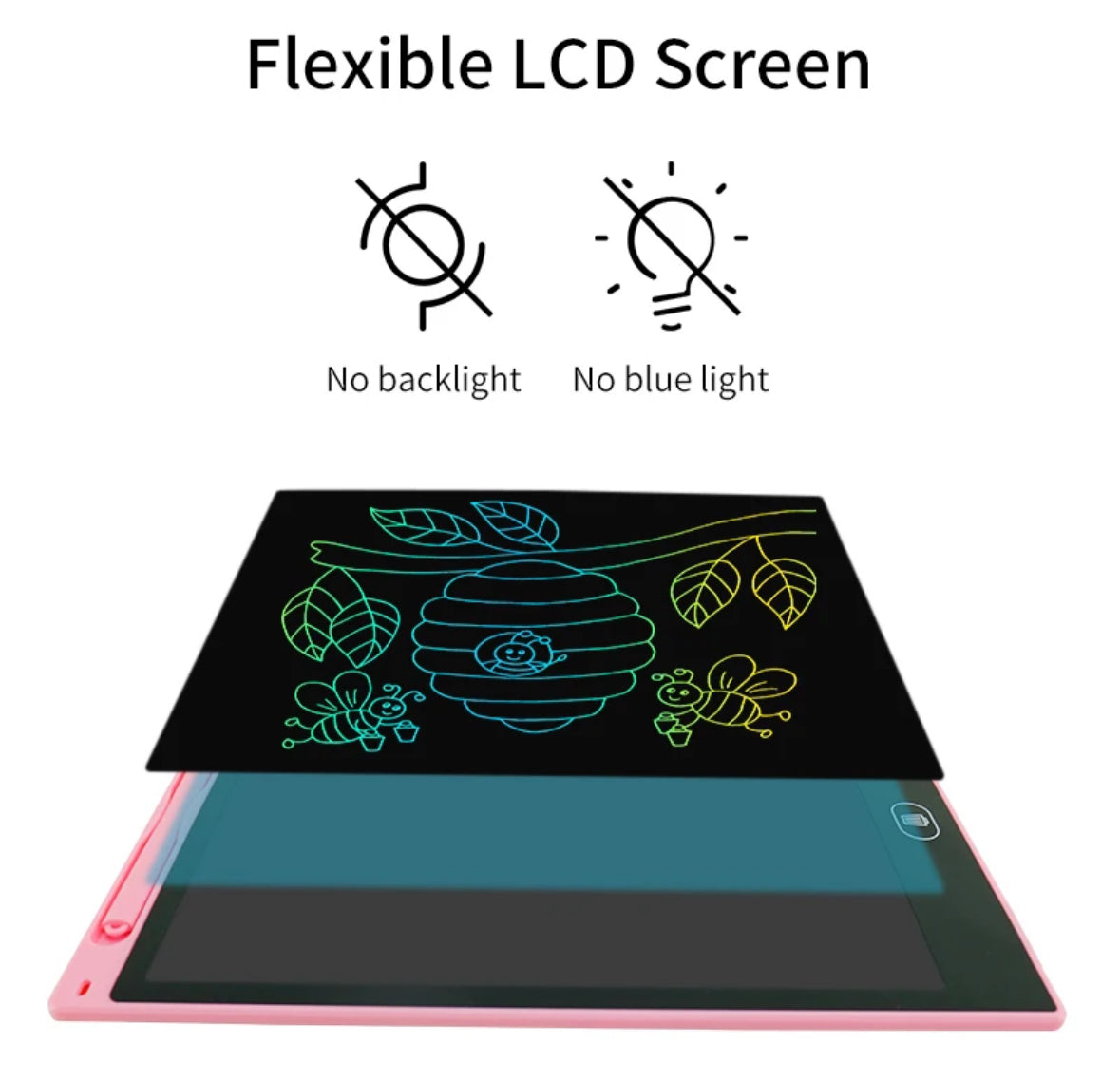Magnetic Drawing Board for Kids - Kids Writing Tablet 