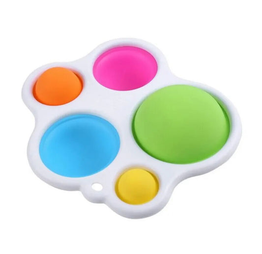 Colour push bubble kids fidget toy