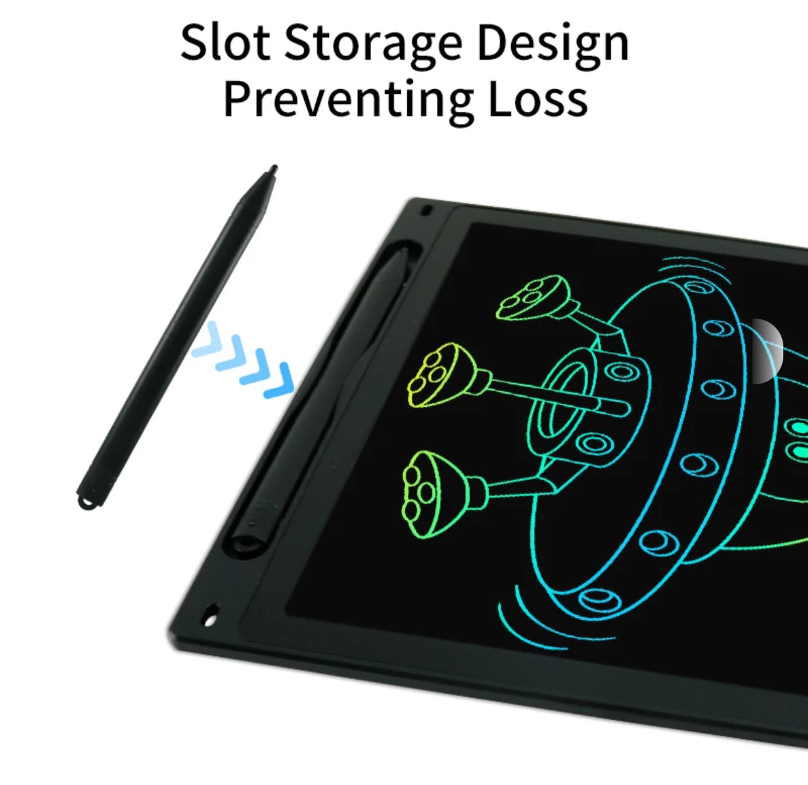Magnetic Drawing Board for Kids - Kids Writing Tablet 