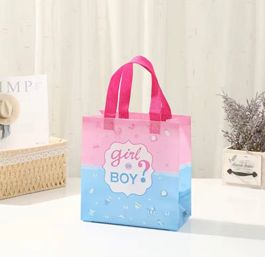 Gender reveal goodie bags