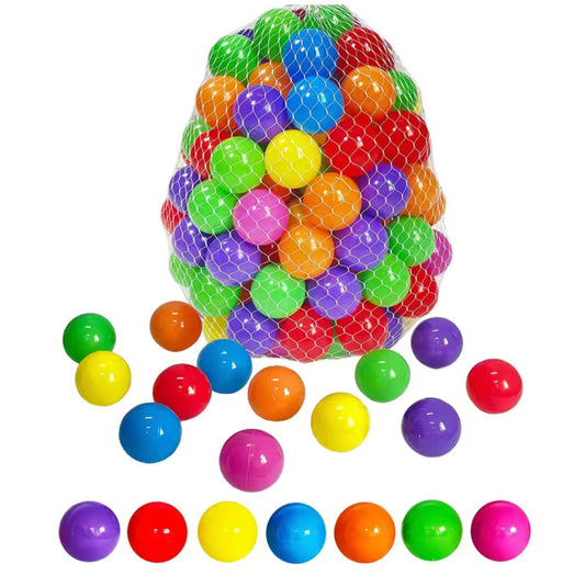 20 pieces soft plastic toy balls