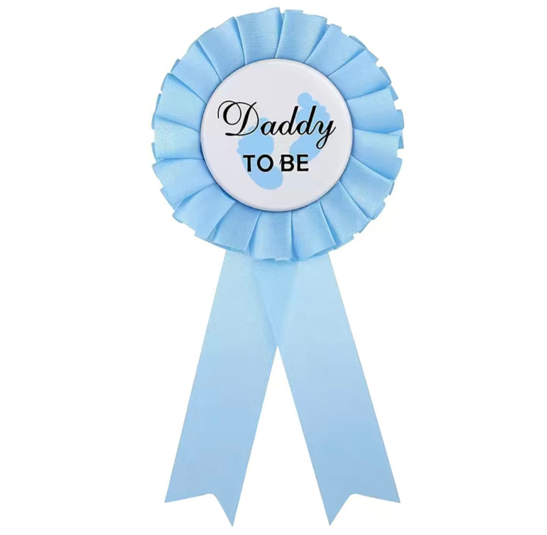 Daddy to be party badge